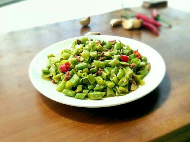 小炒豆角