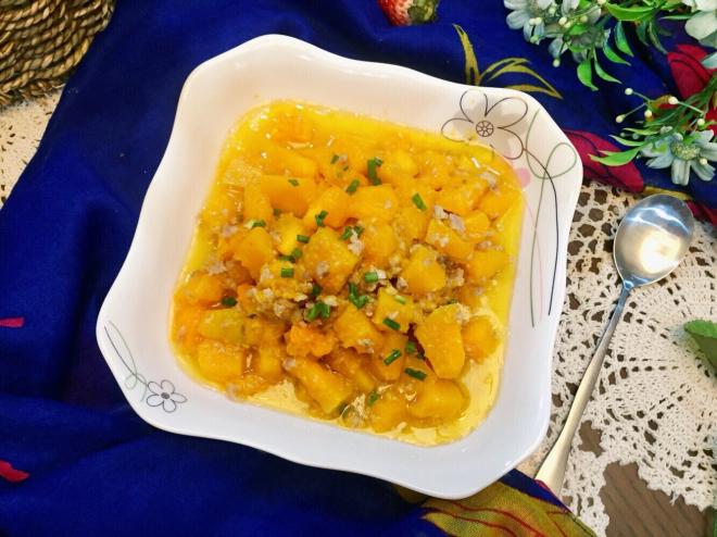 #年味儿#金砖蜜冠肉沫焗南瓜