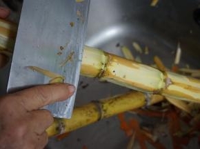 竹蔗去皮