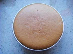 出炉后镇出热气倒扣，待晾凉后即可脱模。