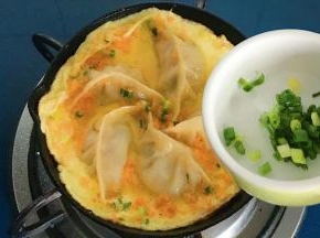 撒上葱花
