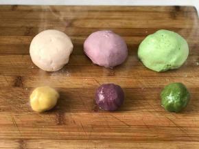 8，煮熟后的面团放置温热