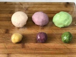 8，煮熟后的面团放置温热