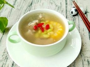 汤很清很甜。