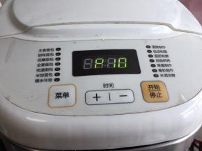 按面团发酵键面团