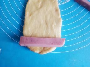 这是放的火腿