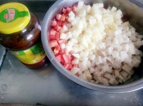 全部切好备用