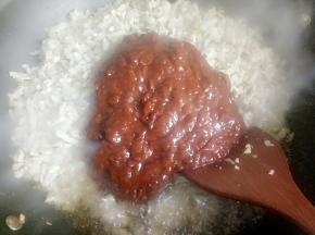 放黄豆酱