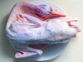 鸭子洗净