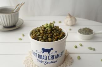 蒜香味十足的青豆就做好了