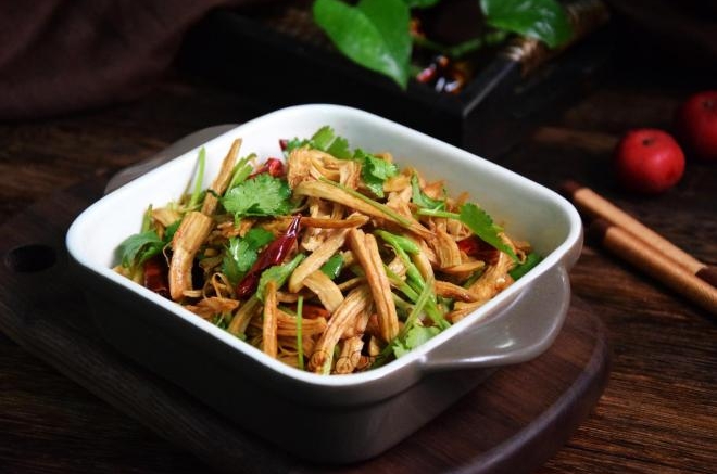 香辣鸡丝