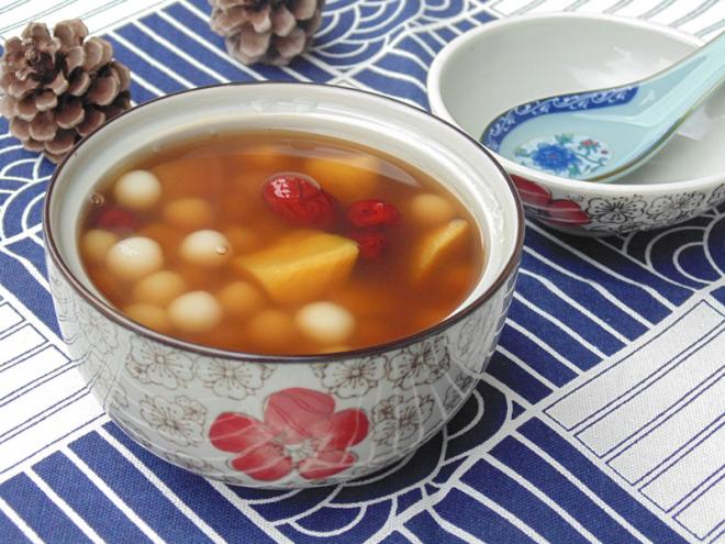 红薯姜汤小圆子