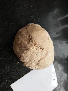 到无明显干粉状态就好，然后醒三到五分钟