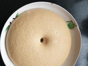 放温暖处发酵到二倍大