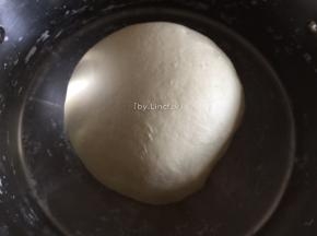 揉成软硬适中的光滑面团，用保鲜膜盖上发酵至2倍大
