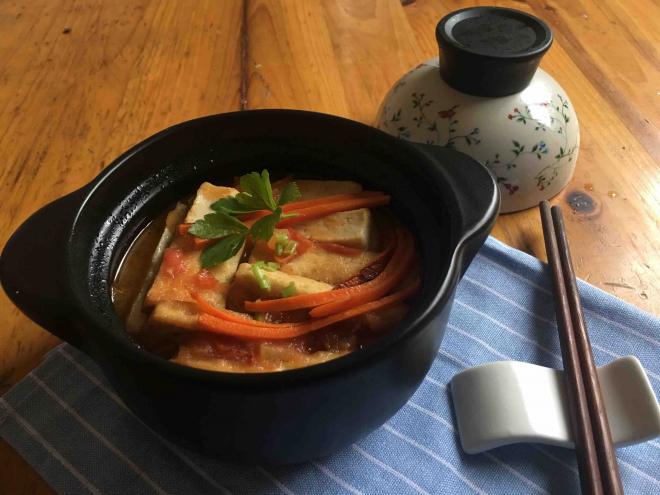 番茄豆腐煲