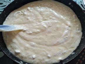 刮刀不停的搅拌，翻炒，