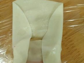 包好，接口的地方沾点水。