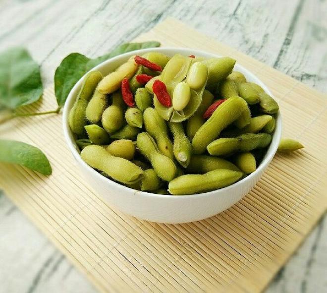 水煮毛豆