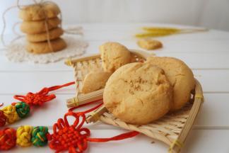 美味的桃酥就做好了