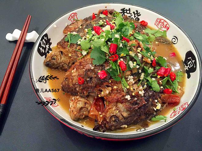 红烧鲫鱼