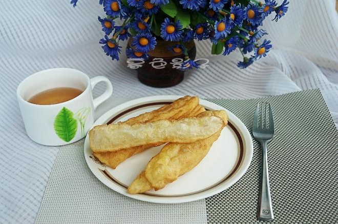 炸油条