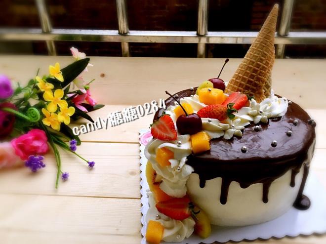 巧克力淋面蛋糕