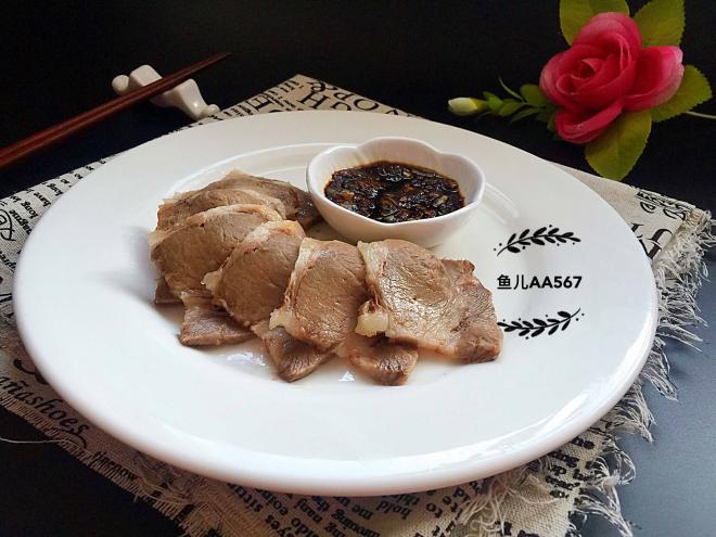 蒜泥梅花肉