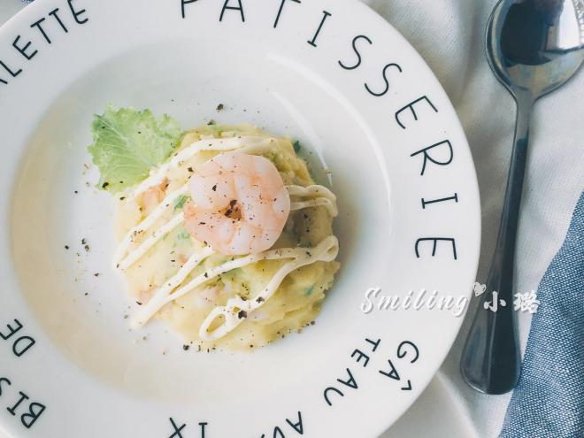 虾仁土豆泥沙拉