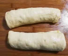 分成两份卷起来