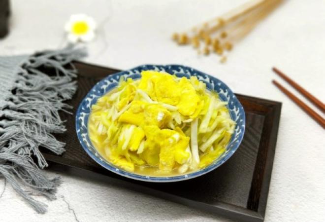 韭黄炒蛋