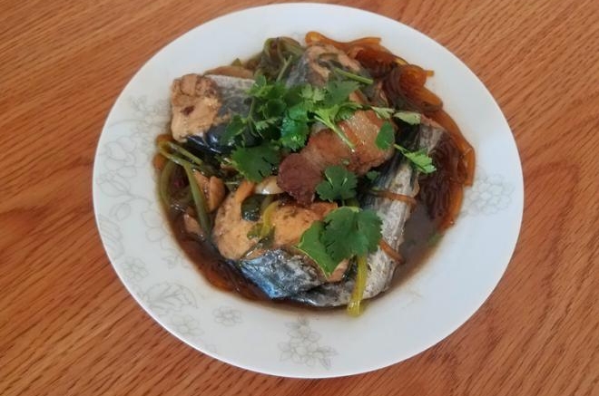 萝卜炖鲅鱼