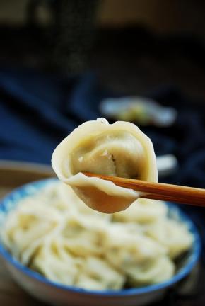 元宝饺子。