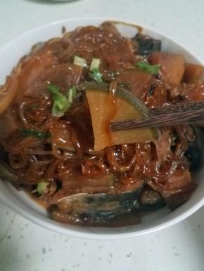 炖的萝卜，味道超级棒。