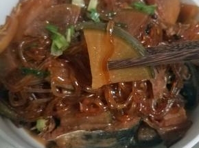 炖的萝卜，味道超级棒。