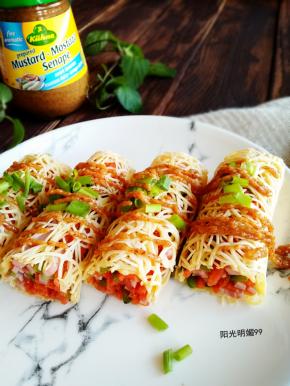 鲜甜入味口感丰富，赏心悦目的美味！