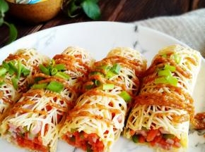 鲜甜入味口感丰富，赏心悦目的美味！