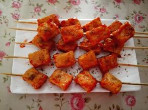 4.	最后撒上孜然粉