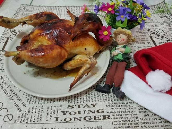 圣诞烤鸡
