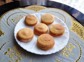 12.      一盘蛋糕派就做好了。