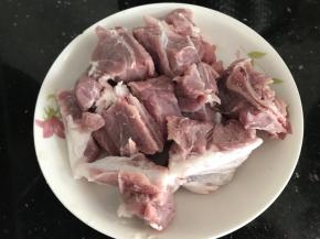 然后冲洗干净沥干水分