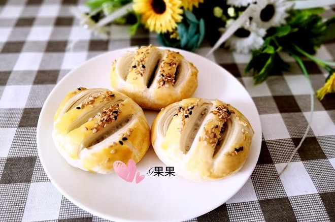 豆沙花生酥