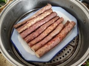 蒸熟放凉一会取出