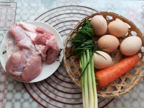 准备好材料和份量