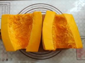 南瓜去皮去囊