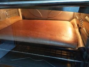 180℃烤20分钟左右，可用牙签检测（插入蛋糕拔出后看看牙签上有没有屑，没有就可以了）