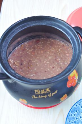 煮好后。