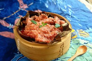 吃的时候撒胡椒粉。