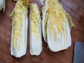 对半切开再切一半