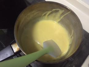 芝士片完全融化细腻和其它混合均匀